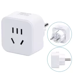 Adapter podróżny z wtyczką europejską i Chińskim gniazdkiem - 8433325005085