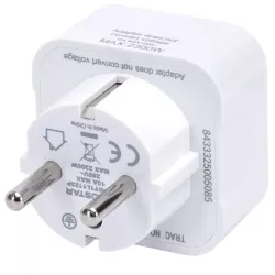 Adapter podróżny z wtyczką europejską i Chińskim gniazdkiem - 8433325005085