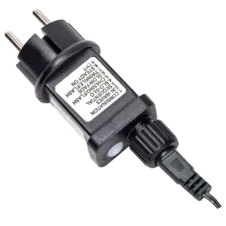 Sople led 400 kolorowych lampek 100 zwisów na 20m sznurze z zasilaczem - 8433325381912