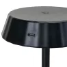 Lampa stołowa LED ambientowa czarna 2,4W dotykowa ładowana 5V/USB - 8433325415853