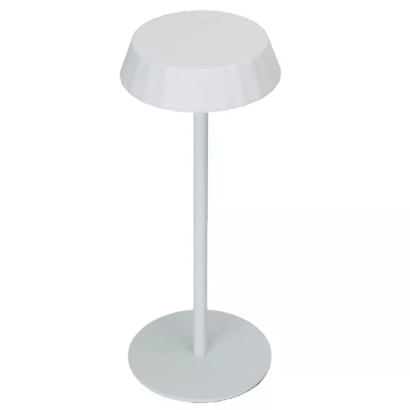 Lampa stołowa LED ambientowa biała 2,4W dotykowa ładowana 5V/USB - 8433325415860