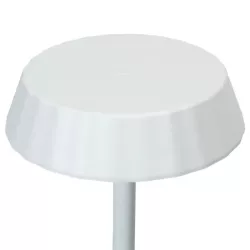 Lampa stołowa LED ambientowa biała 2,4W dotykowa ładowana 5V/USB - 8433325415860