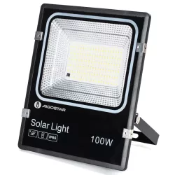 Naświetlacz solarny LED 100W CCT zestaw halogen pliot kabel 5m i panel - 8433325402761