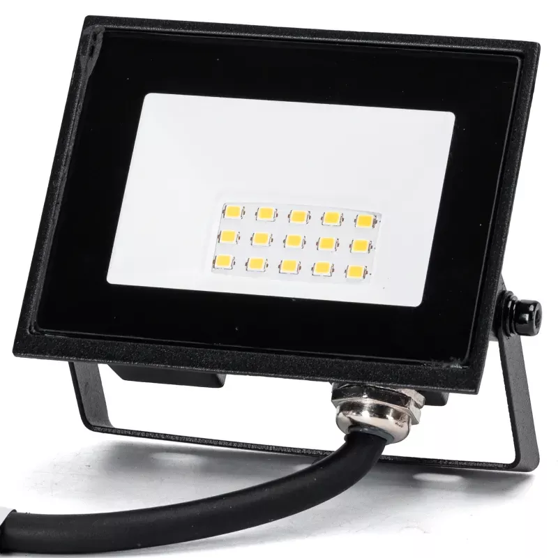 Halogen LED 10W/230V 900lm biały zimny 6500K IP65 naświetlacz - 8433325000967