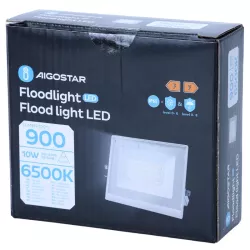 Halogen naświetlacz Led 10W/230V 900lm slim IP65 zimny 6500K IP65 - 8433325001100