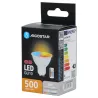 Żarówka LED GU10 6W RGB+3000K kolorowy i ciepły halogen z pilotem IR - 8433325418526