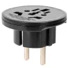 Adapter podróżny 10A przejście wtyk PL gniazdo USA UK GB CHINY AC 230V - 8433325370558