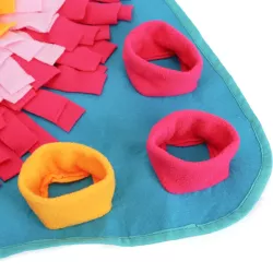 Mata węchowa dla psa i kota zabawka edukacyjna na przysmaki 70×70cm - 8719138055111