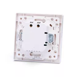 Gniazdo USB podwójne 2 porty USB 2.1A/5V podtynkowe białe z ramką - 8433325203573