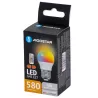 Żarówka LED G45 E27 6W RGB+3000K kolorowa i ciepła kulka z pilotem - 8433325418465