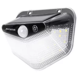 Kinkiet solarny lampa ścienna led 20W 6500K 200lm z czujnikiem ruchu - 8433325403607