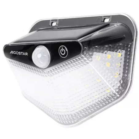 Kinkiet solarny lampa ścienna led 20W 6500K 200lm z czujnikiem ruchu - 8433325403607