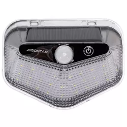 Kinkiet solarny lampa ścienna led 20W 6500K 200lm z czujnikiem ruchu - 8433325403607