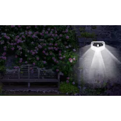 Kinkiet solarny lampa ścienna led 20W 6500K 200lm z czujnikiem ruchu - 8433325403607