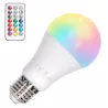 Żarówka LED A60 E27 8W RGB+3000K 806lm kolorowa i ciepła z pilotem IR - 8433325418328