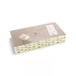 Podwójny drapak dla kota falowane legowisko z kocimiętką 44.5*21*7.2cm - 8719138221028