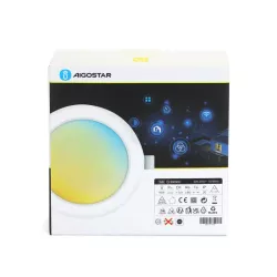 2xPlafon podtynkowy downlight 155mm 15W/1430lm CCT BT MESH WI-FI smart - 8433325280963