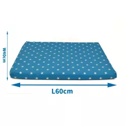 Poduszka z gąbki 40x60x5cm z nadrukiem dla zwierząt komfort i styl - 8719138226207