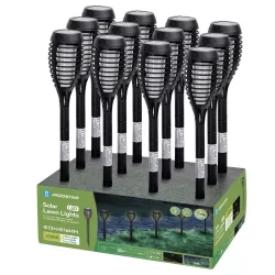 Pochodnia z ciepłym efektem płomienia ambinentowa lampa solarna - 8433325321550