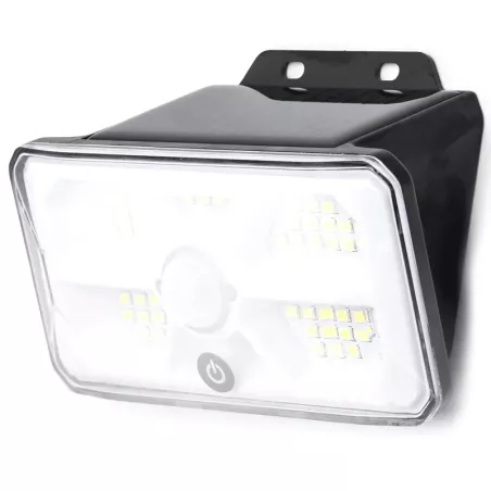 Kinkiet solarny lampka ścienna LED 20W 200lm IP65 z czujnikiem PIR - 8433325403614