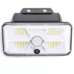 Kinkiet solarny lampka ścienna LED 20W 200lm IP65 z czujnikiem PIR - 8433325403614