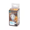 Ściemnialna żarówka LED kulka G45 E27 4W typu filament zimna 6500K - 8433325370862