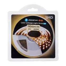 Taśma led na 24V SMD 5m 10W/1m 1100 lm biała neutralna 4000K IP20 - 8433325335021