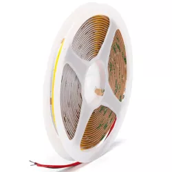 Taśma led na 24V COB 5m 10W/1m 1100 lm biała chłodna 6500K IP20 - 8433325335069