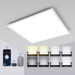 Plafon podtynkowy 60x60mm 32W/3200lmbiały CCT WI-FI smart downlight - 8433325202118