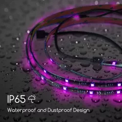 Taśma led RGB 4x0,5m komplet do podświetlenia telewizora usb tv - 8433325203764
