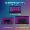 Taśma led RGB 4x0,5m komplet do podświetlenia telewizora usb tv - 8433325203764