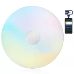 Plafon panel LED 34 cm RGB+CCT Wi-Fi 18W inteligentna lampa sufitowa - 8433325202170