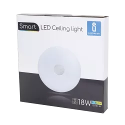 Plafon panel LED 34 cm RGB+CCT Wi-Fi 18W inteligentna lampa sufitowa - 8433325202170