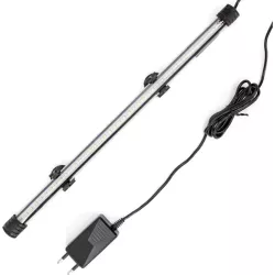 Lampa akwariowa dł 40cm/2w białe światło szklana rurka z przyssawkami - 8719138181933