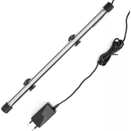 Lampa akwariowa dł 40cm/2w białe światło szklana rurka z przyssawkami - 8719138181933