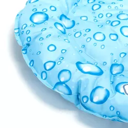 Mata chłodząca 62cm dla psa lub kota żelowa z nadrukiem w kropelki - 8719138228041