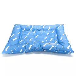 Mata chłodząca L 65x55cm dla psa lub kota żelowa z nadrukiem w kostki - 8719138228119