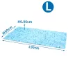 Mata chłodząca L 90x50cm dla psa lub kota żelowa z nadrukiem w krople - 8719138228140