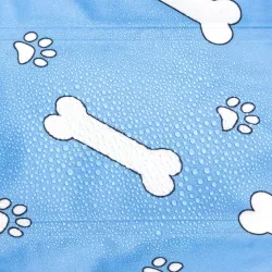 Mata chłodząca M 56x46cm dla psa lub kota żelowa z nadrukiem w kostki - 8719138228102