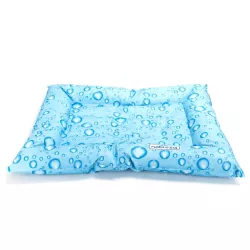 Mata chłodząca M 46x56cm dla psa lub kota żelowa z nadrukiem w krople - 8719138228089