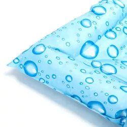 Mata chłodząca M 46x56cm dla psa lub kota żelowa z nadrukiem w krople - 8719138228089