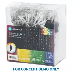 Sznur świetlny niskiego napięcia, rurka świetlna Φ9 mm, chłodna - 8433325382339