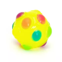 Świecąca kula LED disco piłka sensoryczna o średnicy 7.5cm dla psów - 8719138051014