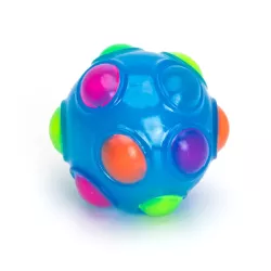 Świecąca kula LED disco piłka sensoryczna o średnicy 7.5cm dla psów - 8719138051014