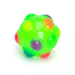 Świecąca kula LED disco piłka sensoryczna o średnicy 7.5cm dla psów - 8719138051014