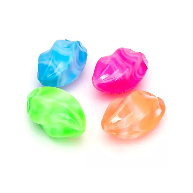 Świecąca piłka karambola 8cm Jajowata galaktyka do zabawy dla psa - 8719138051113