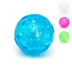 Piłka meteoryt świecąca kula LED 5.5cm zabawka dla psa do aportowania - 8719138051168