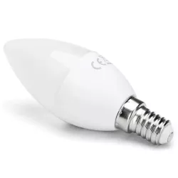 Żarówka LED 8W/230V 3000K 710lm świecowa C37 E14 barwa biała ciepła - 8433325223366