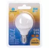 Żarówka 8W E14 G45 710lm biała ciepła 3000K mała mleczna kulka - 8433325223441