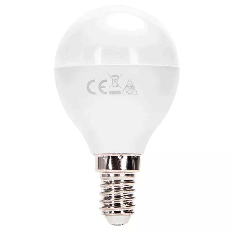 Żarówka 8W/E14 G45 710lm biała neutralna 4000K mała mleczna kulka - 8433325223458